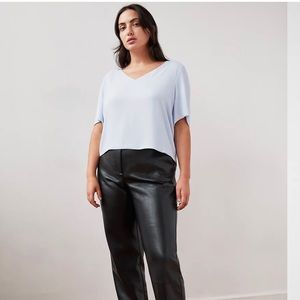 NWT Aritzia Babaton V-neck Blouse
